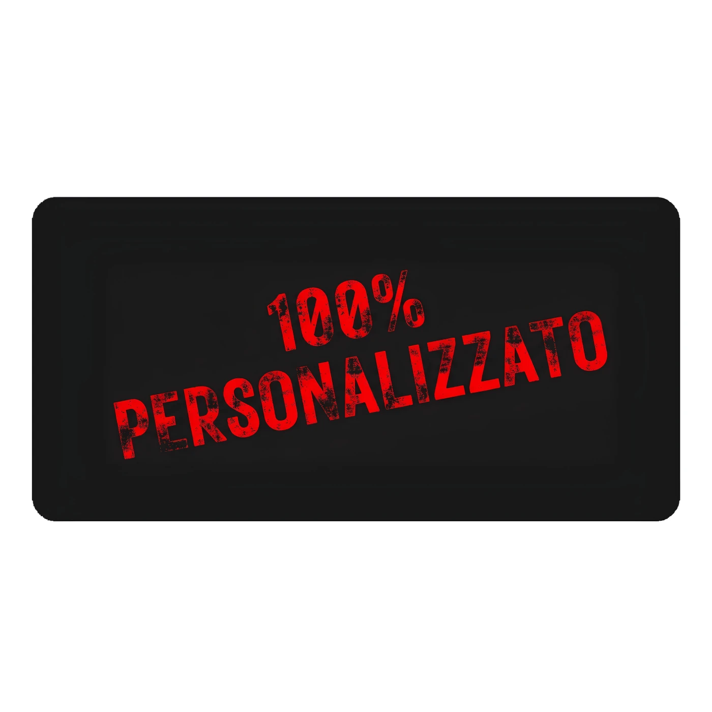 Tappeto moto personalizzato 100%